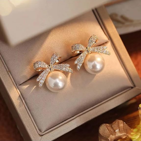 real pearl earrings