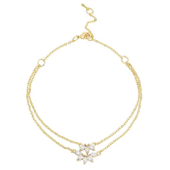 womens gold ankle bracelet